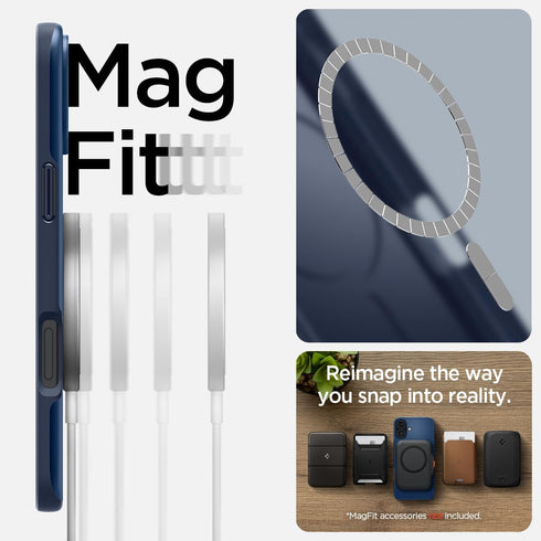 Spigen iPhone 16 Case Thin Fit MAGFIT